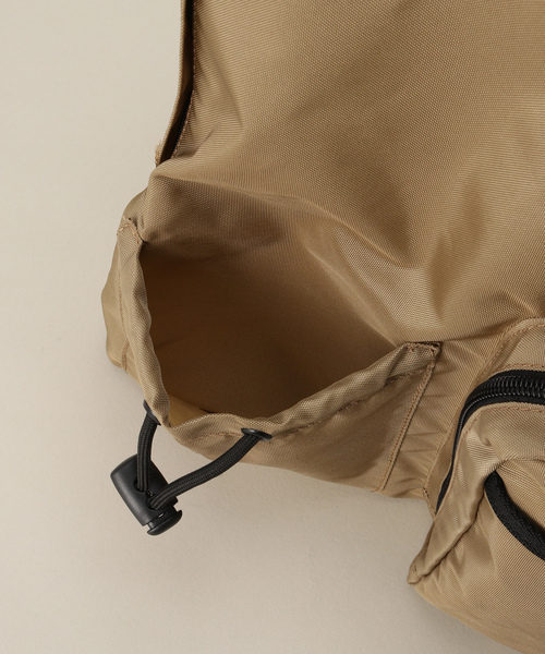 JOURNAL STANDARD relume（ジャーナルスタンダード　レリューム）の「【OUTDOOR PRODUCTS / アウトドアプロダクツ】別注 CORDURA ECO バックパック（バックパック/リュック・メンズ・ブラック/ベージュ・FREE）」の9枚目の写真