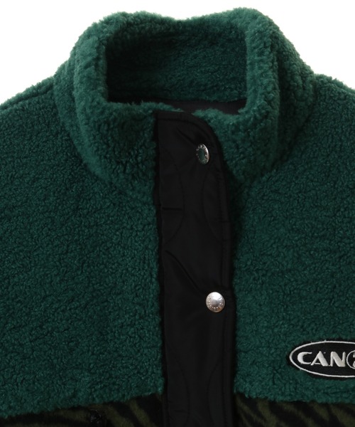 Candy Stripper（キャンディストリッパー）の「BOA MIXED ブルゾン（ブルゾン・レディース・グリーン/アイボリー/ブラック・2）」の17枚目の写真