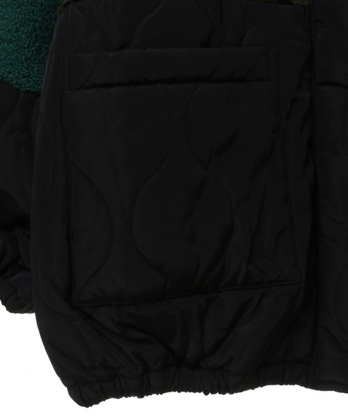 Candy Stripper（キャンディストリッパー）の「BOA MIXED ブルゾン（ブルゾン・レディース・グリーン/アイボリー/ブラック・2）」の12枚目の写真