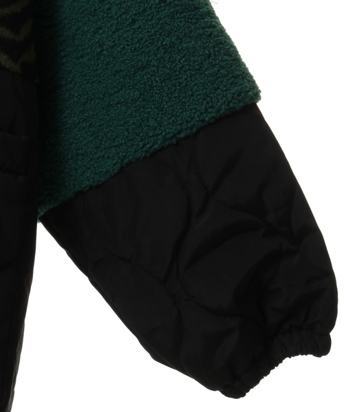 Candy Stripper（キャンディストリッパー）の「BOA MIXED ブルゾン（ブルゾン・レディース・グリーン/アイボリー/ブラック・2）」の10枚目の写真