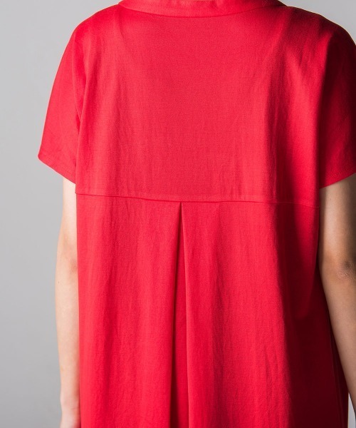 socolla(ソコラ)の「【socolla】フレンチスリーブカフタンワンピース(ワンピース・レディース・レッド/ブラウン/ブラック/グリーン・M)」の22枚目の写真