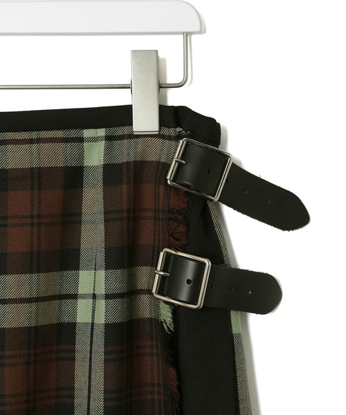 O'NEIL of DUBLIN(オニールオブダブリン)の「【O'NEIL OF DUBLIN】COMBI FASHION MAXI KILT SKIRT(スカート・レディース・ブルー/モスグリーン/イエロー・2/1)」の13枚目の写真