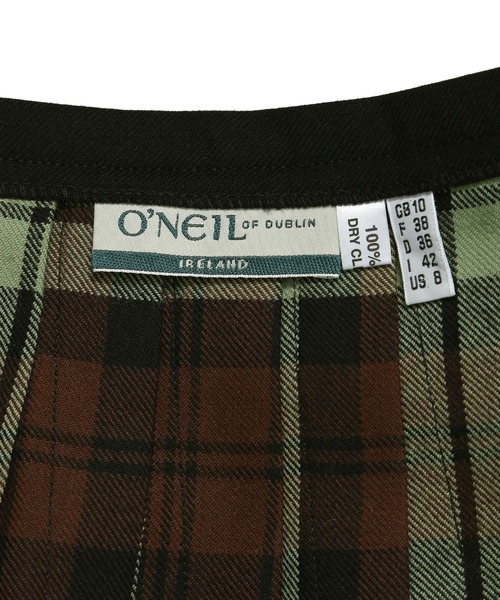 O'NEIL of DUBLIN(オニールオブダブリン)の「【O'NEIL OF DUBLIN】COMBI FASHION MAXI KILT SKIRT(スカート・レディース・ブルー/モスグリーン/イエロー・2/1)」の17枚目の写真