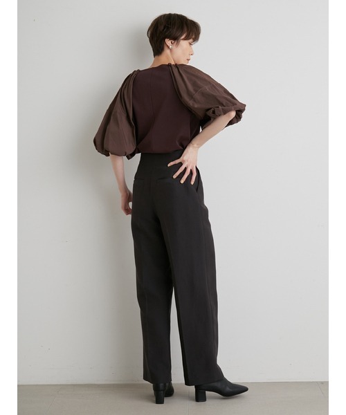 emmi（エミ）の「【emmi original】スクエアショートブーツ（ブーツ・レディース・ブラック・22.5cm/23.5cm/24.5cm）」の8枚目の写真