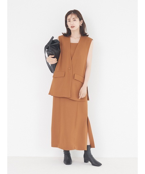 emmi（エミ）の「【emmi original】スクエアショートブーツ（ブーツ・レディース・ブラック・22.5cm/23.5cm/24.5cm）」の4枚目の写真