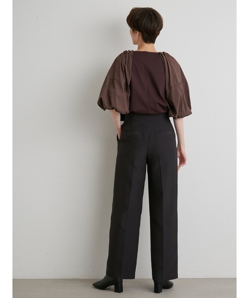 emmi（エミ）の「【emmi original】スクエアショートブーツ（ブーツ・レディース・ブラック・22.5cm/23.5cm/24.5cm）」の6枚目の写真