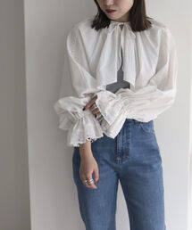 fredy emue | ボレロレースブラウス(シャツ/ブラウス)