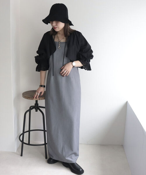 fredy emue（フレディエミュ）の「ボレロレースブラウス（シャツ/ブラウス・レディース・ブラック/オフホワイト・38）」の16枚目の写真