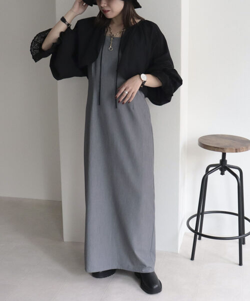 fredy emue（フレディエミュ）の「ボレロレースブラウス（シャツ/ブラウス・レディース・ブラック/オフホワイト・38）」の18枚目の写真