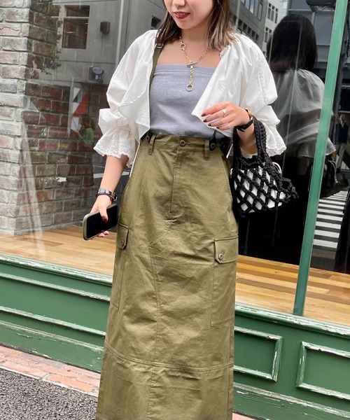 fredy emue（フレディエミュ）の「ボレロレースブラウス（シャツ/ブラウス・レディース・ブラック/オフホワイト・38）」の6枚目の写真