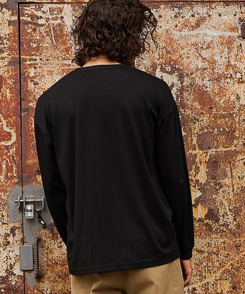 RATTLE TRAP(ラトルトラップ)の「グラフィックプリントロングTシャツ(Tシャツ/カットソー・メンズ・ホワイト/ブラック・S/M/L)」の7枚目の写真