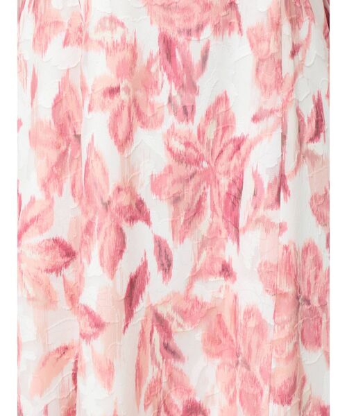 MERCURYDUO（マーキュリーデュオ）の「ジャカードフラワーパワショルカシュクールワンピース（ワンピース・レディース・ブラック/グレー/ピンク・SMALL/MEDIUM）」の16枚目の写真