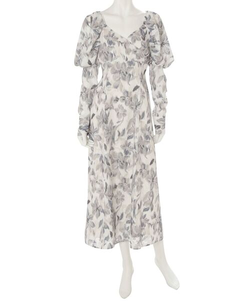 MERCURYDUO（マーキュリーデュオ）の「ジャカードフラワーパワショルカシュクールワンピース（ワンピース・レディース・ブラック/グレー/ピンク・SMALL/MEDIUM）」の22枚目の写真