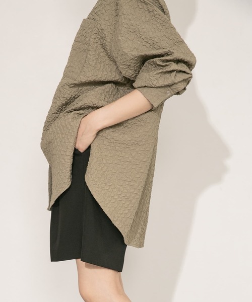 KBF（ケイビーエフ）の「ワンタックショートパンツ（その他パンツ・レディース・ライトベージュ/カーキ/グレー系その他/ブラック・ONE）」の17枚目の写真