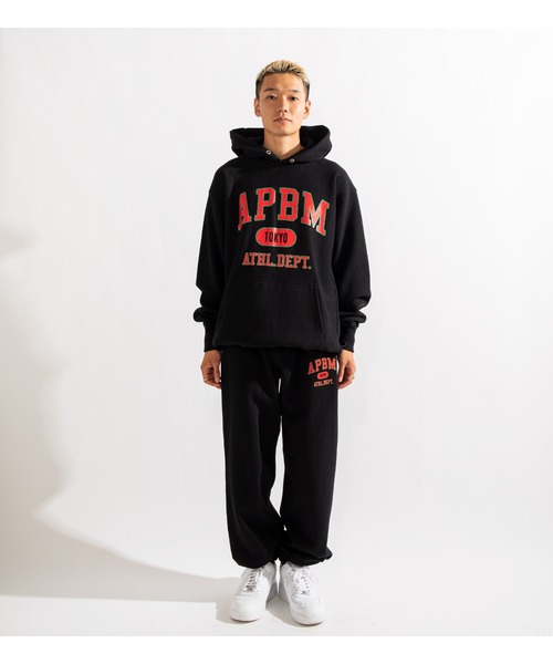 APPLEBUM（アップルバム）の「"Athletic" Sweat Pants（スウェットパンツ・メンズ・ブラック/グレー・MEDIUM/LARGE/X-LARGE）」の4枚目の写真