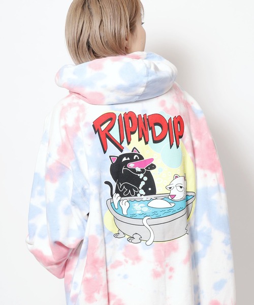 RIPNDIP（リップンディップ）の「RIPNDIP/リップンディップ BATH TIME HOODIE フーディー（パーカー・メンズ・ピンク・M/XL/L）」の18枚目の写真