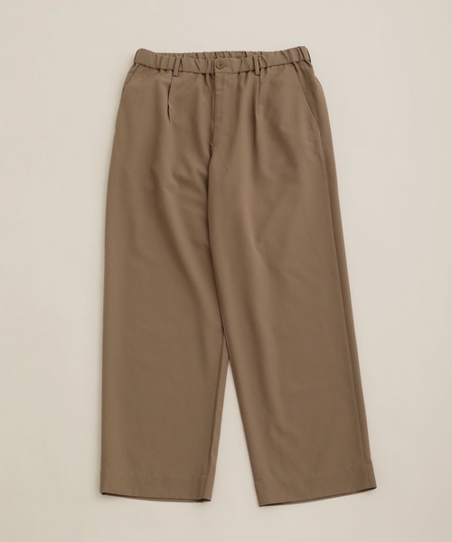 NANO universe（ナノユニバース）の「LB.04/トロワイドイージーパンツ（その他パンツ・メンズ・カーキ/モカ/スミクロ・S/M/L/XL）」の15枚目の写真
