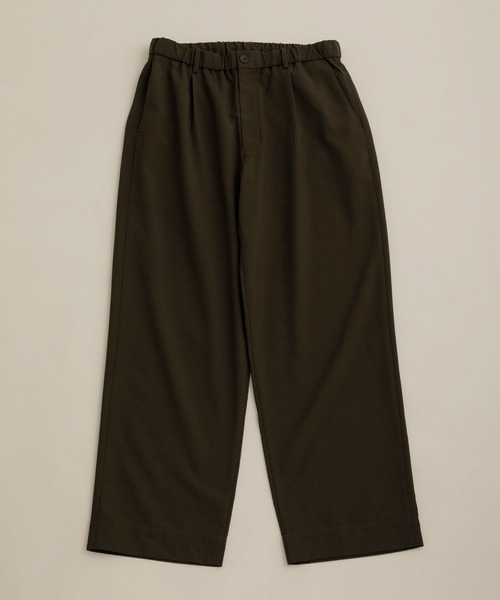 NANO universe（ナノユニバース）の「LB.04/トロワイドイージーパンツ（その他パンツ・メンズ・カーキ/モカ/スミクロ・S/M/L/XL）」の14枚目の写真