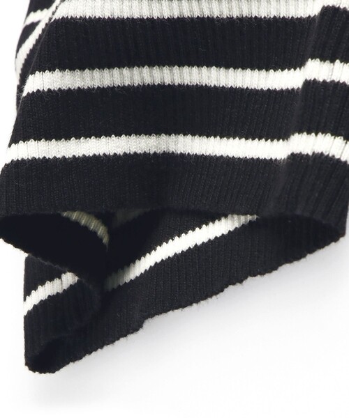 BRANSHES（ブランシェス）の「タートルネックリブニット（ニット/セーター・キッズ・その他/ブラック/ライム/アイボリー・160/150/100/110/140/130/120）」の11枚目の写真