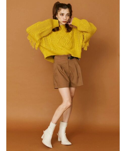 EVRIS（エヴリス）の「イレギュラーソールショートブーツ（ブーツ・レディース・ブラック/レッド/アイボリー・SMALL/MEDIUM/LARGE）」の20枚目の写真