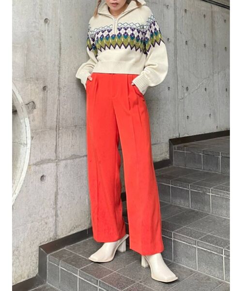 EVRIS（エヴリス）の「イレギュラーソールショートブーツ（ブーツ・レディース・ブラック/レッド/アイボリー・SMALL/MEDIUM/LARGE）」の6枚目の写真