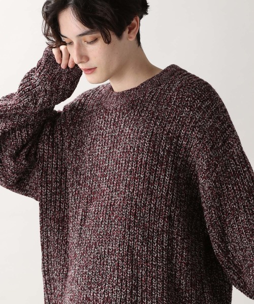 RAGEBLUE（レイジブルー）の「長袖ニット（ニット/セーター・メンズ・ブラウン・LARGE）」の8枚目の写真