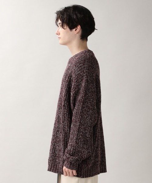 RAGEBLUE（レイジブルー）の「長袖ニット（ニット/セーター・メンズ・ブラウン・LARGE）」の3枚目の写真