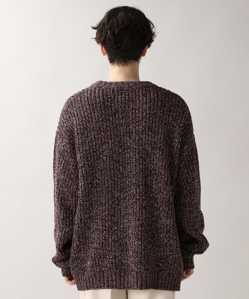 RAGEBLUE（レイジブルー）の「長袖ニット（ニット/セーター・メンズ・ブラウン・LARGE）」の2枚目の写真