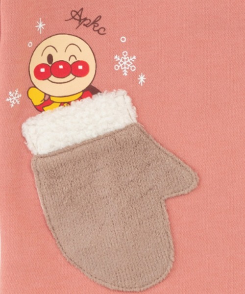 【セール】マフラーアップリケトレーナー（スウェット）｜ANPANMAN KIDS COLLECTION（アンパンマンキッズコレクション） pattayablatt.com