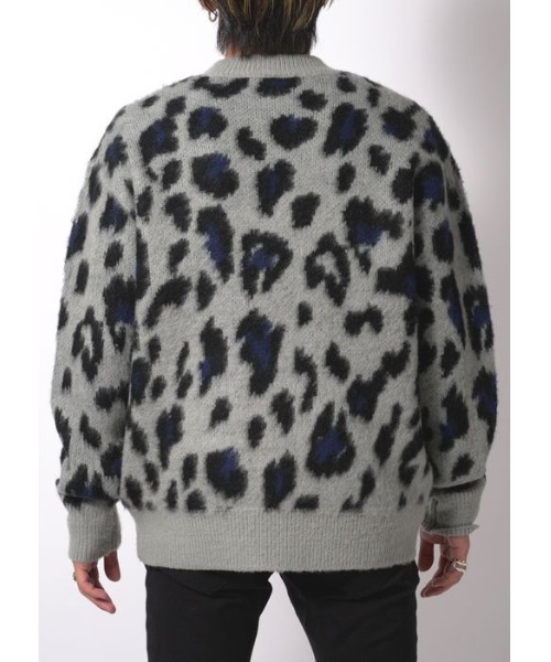 【セール】RE730 モヘアタッチクルーネックニット ビッグシルエット（ニット/セーター）｜RE730（アールイーセブンサーティー）