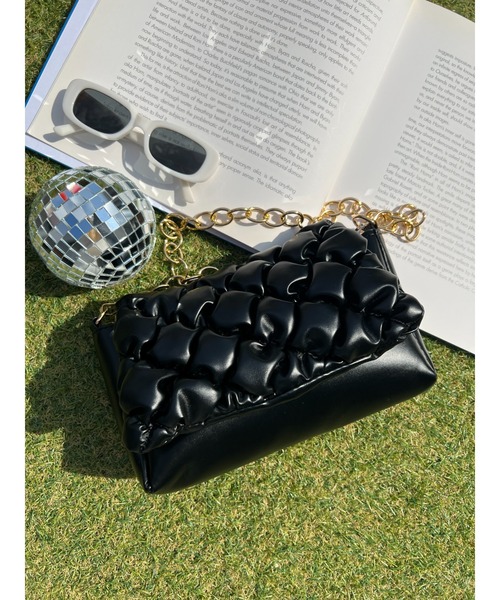 WC（ダブル シー）の「ポップコーンキルトバッグ（ショルダーバッグ・レディース・オレンジ/シルバー/ブラック・FREE）」の13枚目の写真