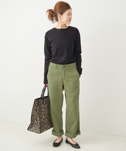 Spick & Span（スピックアンドスパン）の「18Gコットンクルー