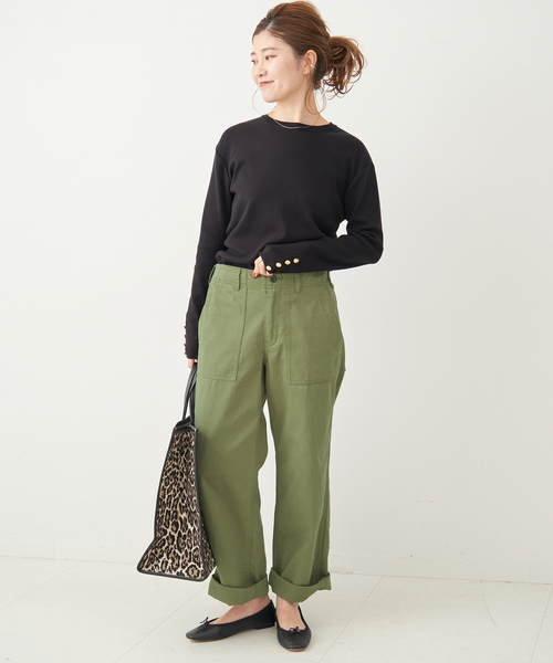 Spick & Span（スピックアンドスパン）の「18Gコットンクルー