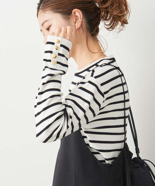 Spick & Span（スピックアンドスパン）の「18Gコットンクルー