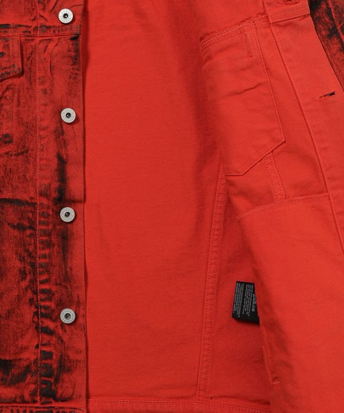 HERON PRESTON（ヘロンプレストン）の「OVERDYED SPRAY REGULAR JACKET 