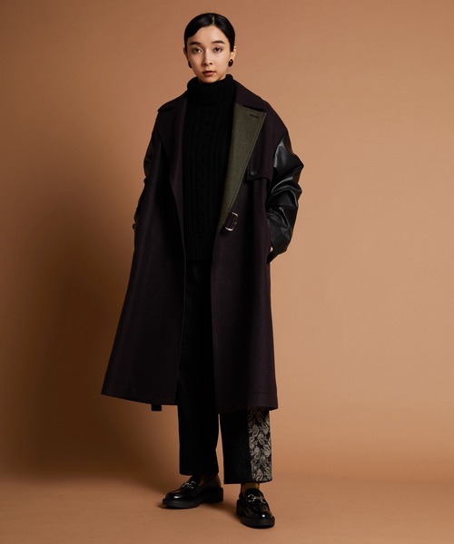 TAUPE(トープ)の「【TAUPE(トープ)】ラップコート(その他アウター・レディース・ネイビー・2)」の22枚目の写真