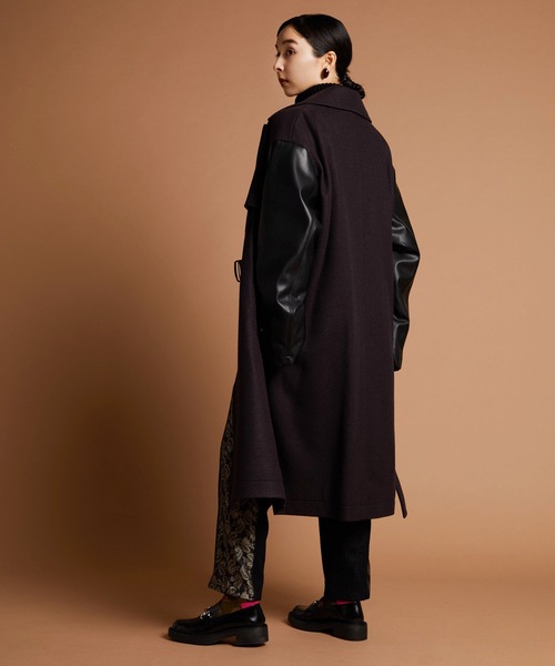 TAUPE(トープ)の「【TAUPE(トープ)】ラップコート(その他アウター・レディース・ネイビー・2)」の14枚目の写真