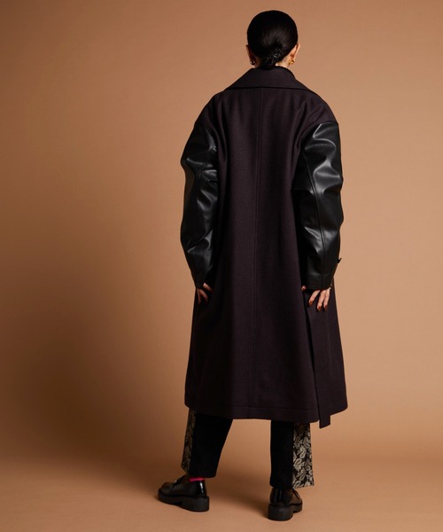 TAUPE(トープ)の「【TAUPE(トープ)】ラップコート(その他アウター・レディース・ネイビー・2)」の16枚目の写真