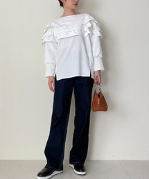 フリルコクーンチュニック