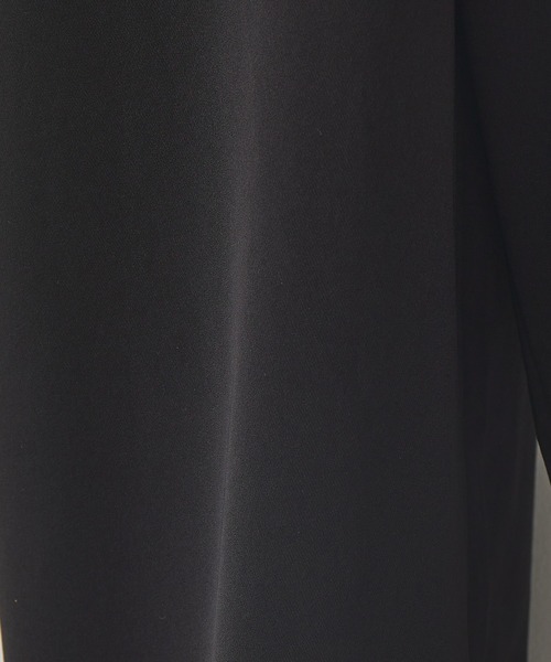 qualite(カリテ)の「Vネックストレートオールインワン(つなぎ/オールインワン・レディース・ブラック・34/38)」の11枚目の写真