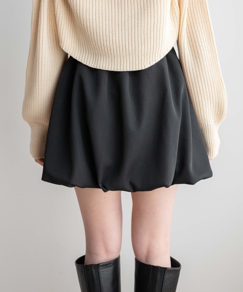 WEGO（ウィゴー）の「WEGO/バルーンスカパン（スカート・レディース・ブラック・FREE）」の9枚目の写真