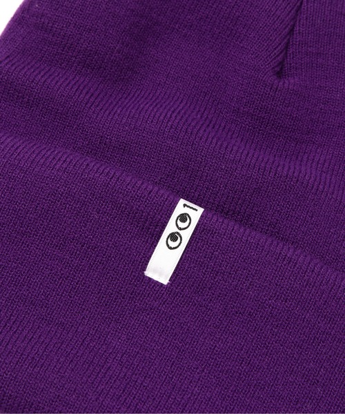 maxsix（マックスシックス）の「maxsix(マックスシックス）MX-1302/@別注ニットキャップ マックスロック（ニットキャップ/ビーニー・メンズ・パープル/ブラック/グレー・F）」の5枚目の写真