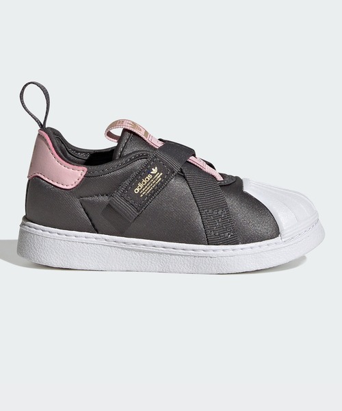 adidas(アディダス)の「SST 360 / アディダスオリジナルス adidas Originals(スニーカー・キッズ・ブラック×シルバー/ブルー/チャコールグレー・12cm/13.0cm/14.0cm/15.0cm/16.0cm/11cm)」の3枚目の写真