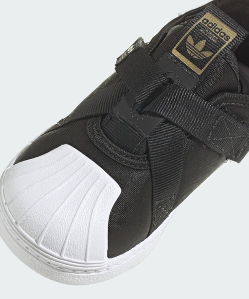 adidas(アディダス)の「SST 360 / アディダスオリジナルス adidas Originals(スニーカー・キッズ・ブラック×シルバー/ブルー/チャコールグレー・12cm/13.0cm/14.0cm/15.0cm/16.0cm/11cm)」の9枚目の写真