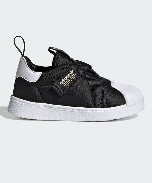 adidas(アディダス)の「SST 360 / アディダスオリジナルス adidas Originals(スニーカー・キッズ・ブラック×シルバー/ブルー/チャコールグレー・12cm/13.0cm/14.0cm/15.0cm/16.0cm/11cm)」の5枚目の写真