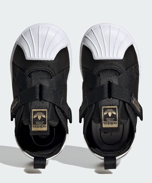adidas(アディダス)の「SST 360 / アディダスオリジナルス adidas Originals(スニーカー・キッズ・ブラック×シルバー/ブルー/チャコールグレー・12cm/13.0cm/14.0cm/15.0cm/16.0cm/11cm)」の7枚目の写真