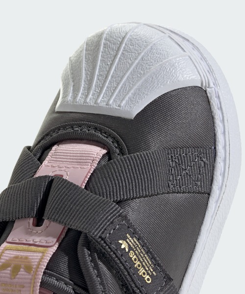 adidas(アディダス)の「SST 360 / アディダスオリジナルス adidas Originals(スニーカー・キッズ・ブラック×シルバー/ブルー/チャコールグレー・12cm/13.0cm/14.0cm/15.0cm/16.0cm/11cm)」の14枚目の写真