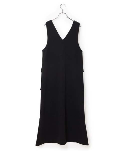 ADAM ET ROPE'（アダムエロペ）の「【WEB限定(一部店舗展開あり)】フラップポケットジャンパースカート（ジャンパースカート・レディース・グレー/オフホワイト/ブラック・FREE）」の12枚目の写真