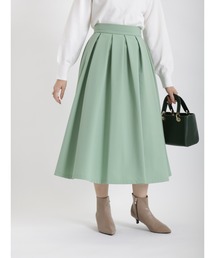 Te chichi | ボンディングタックフレアスカート(スカート)
