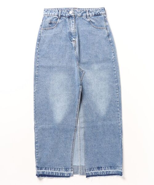 FIG&VIPER（フィグアンドバイパー）の「カットオフデニムスカート（デニムスカート・レディース・ブルー・S/M）」の15枚目の写真